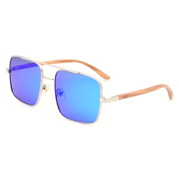 BOND BL Zebra Wood Sunglasses