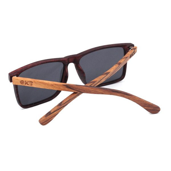 SICILIA Zebra Wood Sunglasses