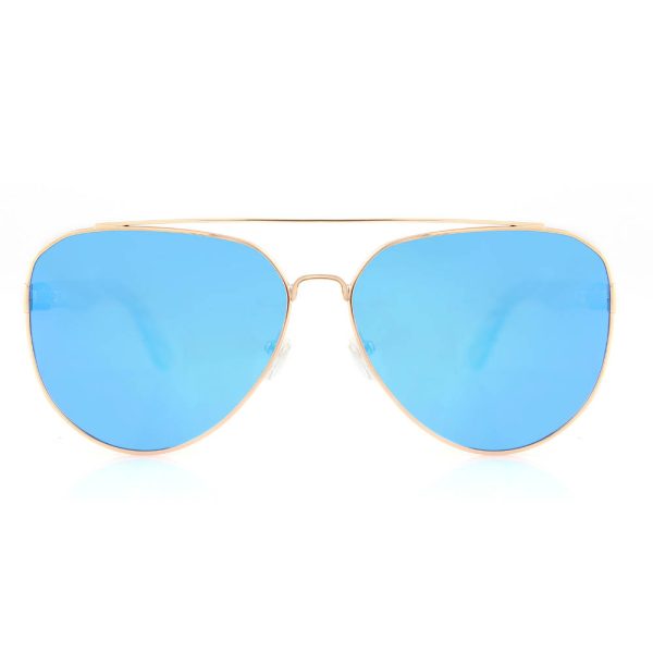 Blue Metal Wood