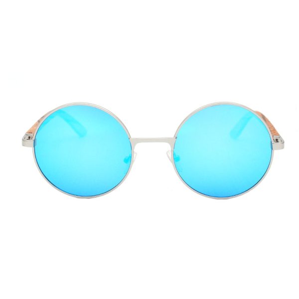 LENON BLU Zebra Wood Sunglasses