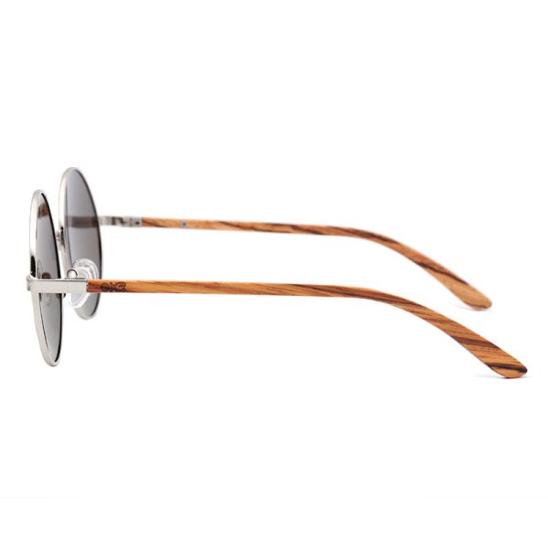 LENON BLU Zebra Wood Sunglasses