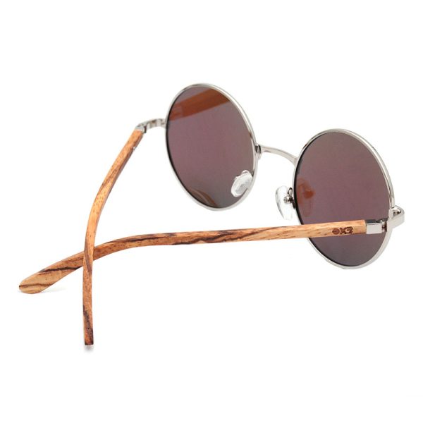LENON BLU Zebra Wood Sunglasses